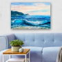Wallity Cuadro Decorativo de Vidrio Templado Multicolor 70 x 100 cm